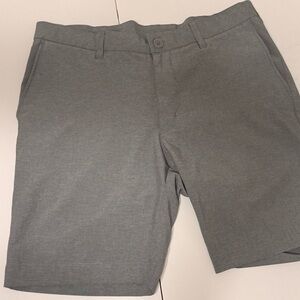 Roundtree & Yorke Men's Light Gray Performance Shorts